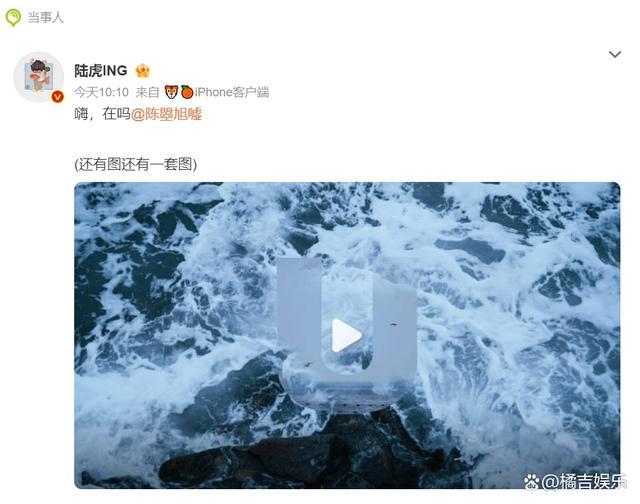 陆虎陈曌旭晒婚纱写真九年爱情长跑终成眷属(图2)