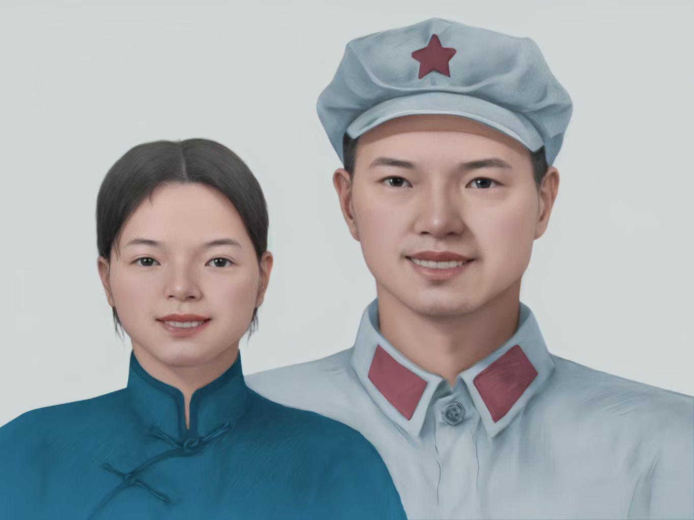 易倍网站：迟到九十年的“结婚照”她为七百烈士寻亲画像(图1)