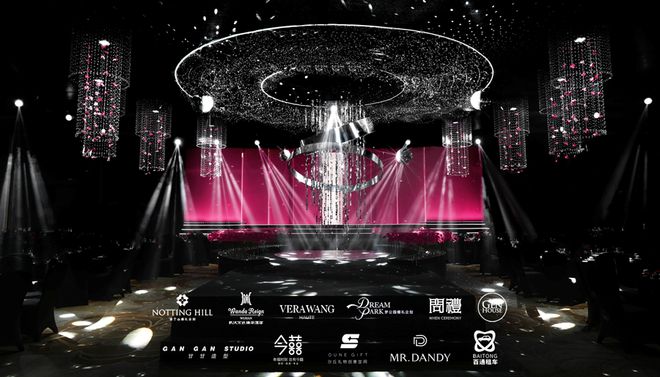 易倍网站：武汉万达瑞华酒店携手VERAWANG打造梦幻冬季婚礼秀(图1)