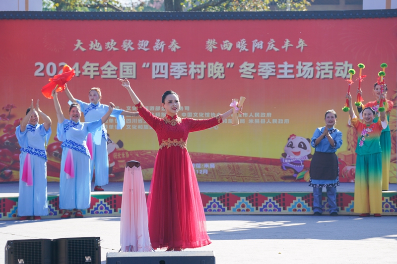 “四季村晚”迎新年(图4)