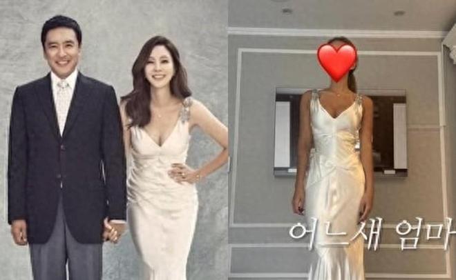 哇！韩国女星晒20岁女儿穿当年婚纱照瞬间梦回婚礼！(图2)