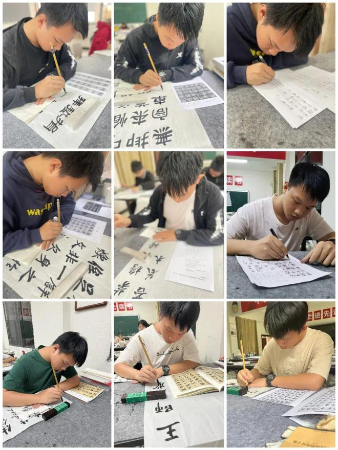 寄语书法生--付华（东方星书法2024届付熔琦、2025届付熔佳家长）(图3)