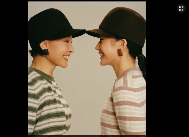 陈冲母女上演写真大片宛如姐妹花幸福感十足!(图5)