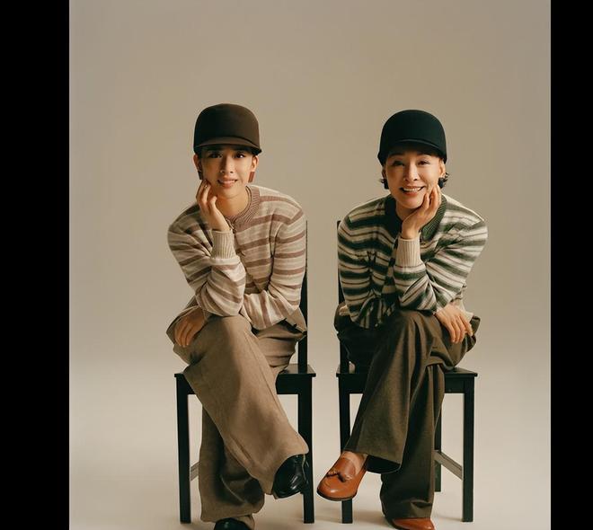 陈冲母女上演写真大片宛如姐妹花幸福感十足!(图7)