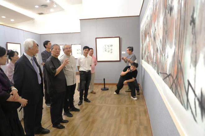 “东南风”起拂岭南!王来文艺术作品展在佛山市石景宜艺术馆开幕(图11)