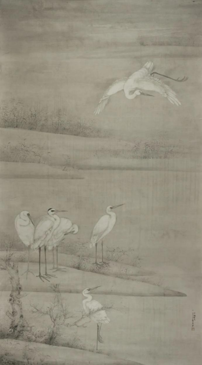 易倍EMC平台：“与物为春·刘万鸣艺术展”众家谈⑥徐涟：他的画书卷气、文人气、雅气与静气自然生发(图2)