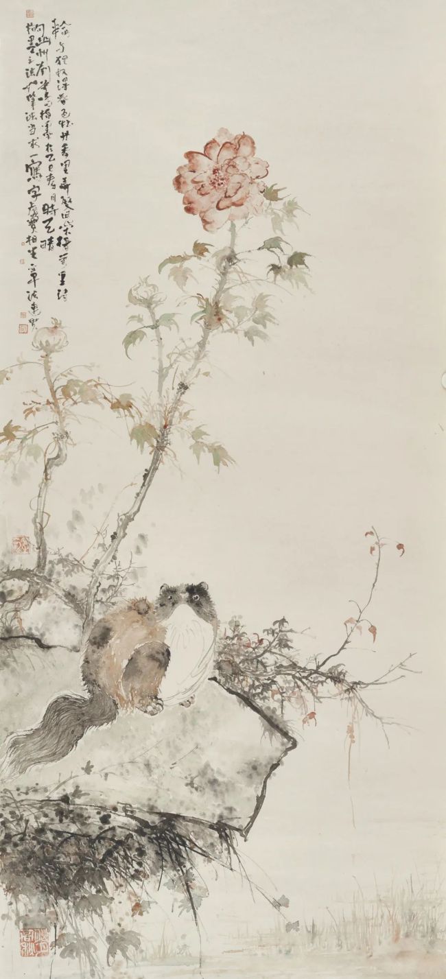 易倍EMC平台：“与物为春·刘万鸣艺术展”众家谈⑥徐涟：他的画书卷气、文人气、雅气与静气自然生发(图3)