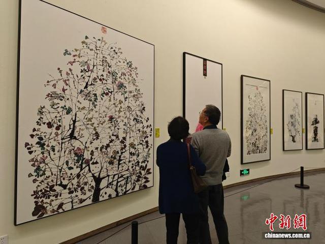 300余件作品亮相陕西当代中国花鸟画研究展(图3)