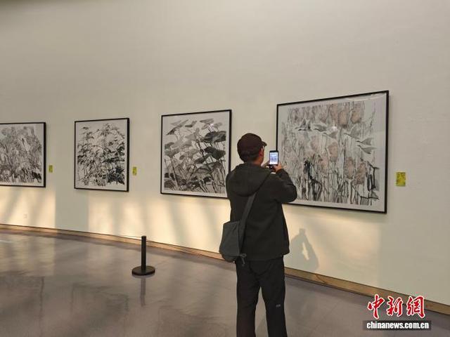300余件作品亮相陕西当代中国花鸟画研究展(图1)