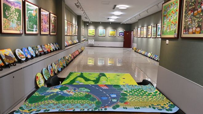 易倍EMC平台：从田间到世界！辛集农民画再出圈→(图7)