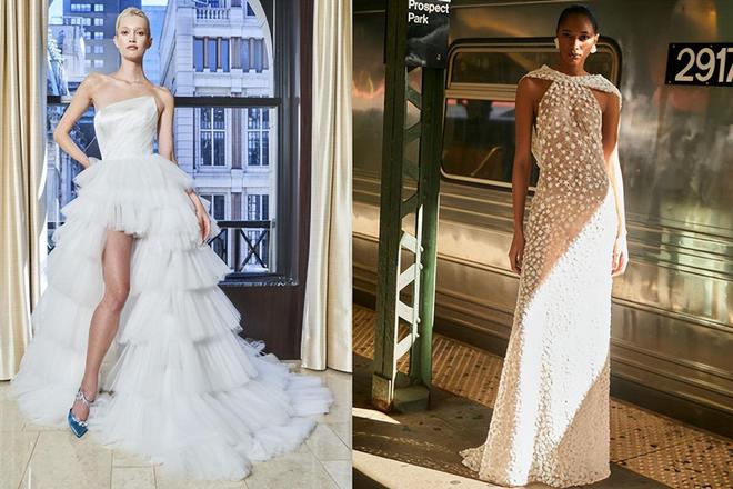 时尚婚纱让人想结婚2023年的最新潮流款准新娘可参考(图4)