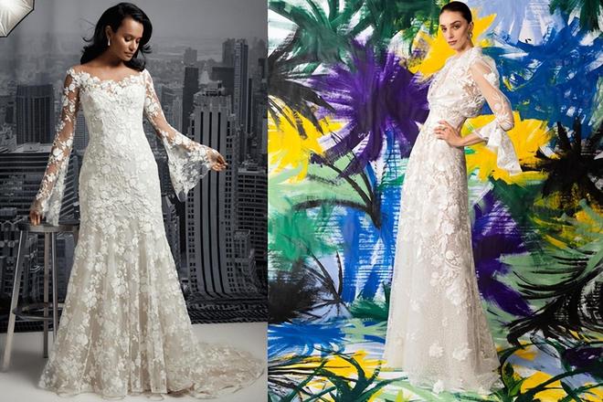 时尚婚纱让人想结婚2023年的最新潮流款准新娘可参考(图12)