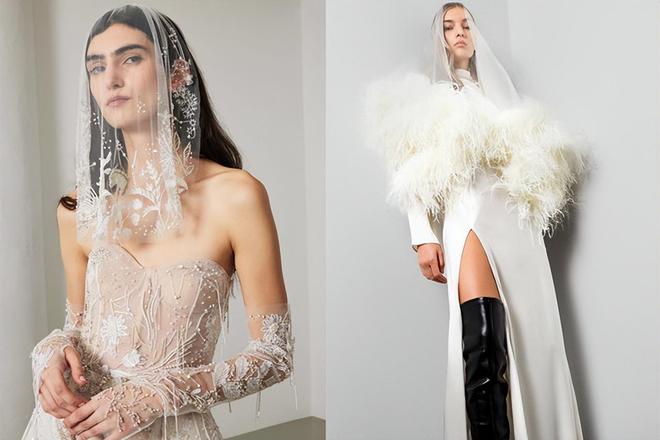 时尚婚纱让人想结婚2023年的最新潮流款准新娘可参考(图11)