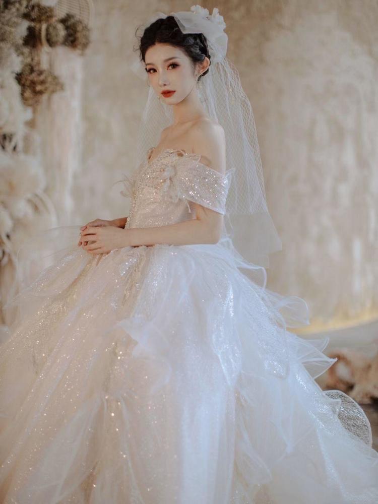 好看的婚纱图片大全好看的婚纱有哪些(图2)